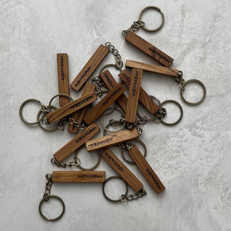 Lokatan wooden keychain collection