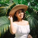 Bali Palm Leaf Crownless Hat