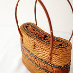 Neget Brown Bali Rattan Bag
